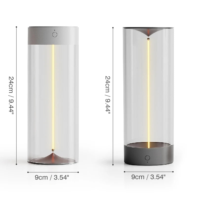 Magnetic Cordless Table Lamp | Minimalist LED Lamp | Exquisite Décor